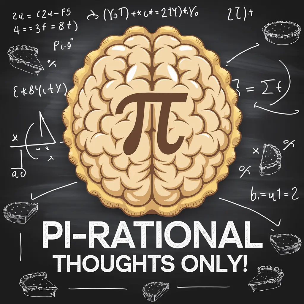 Pi rational Thoughts Only Pi Puns