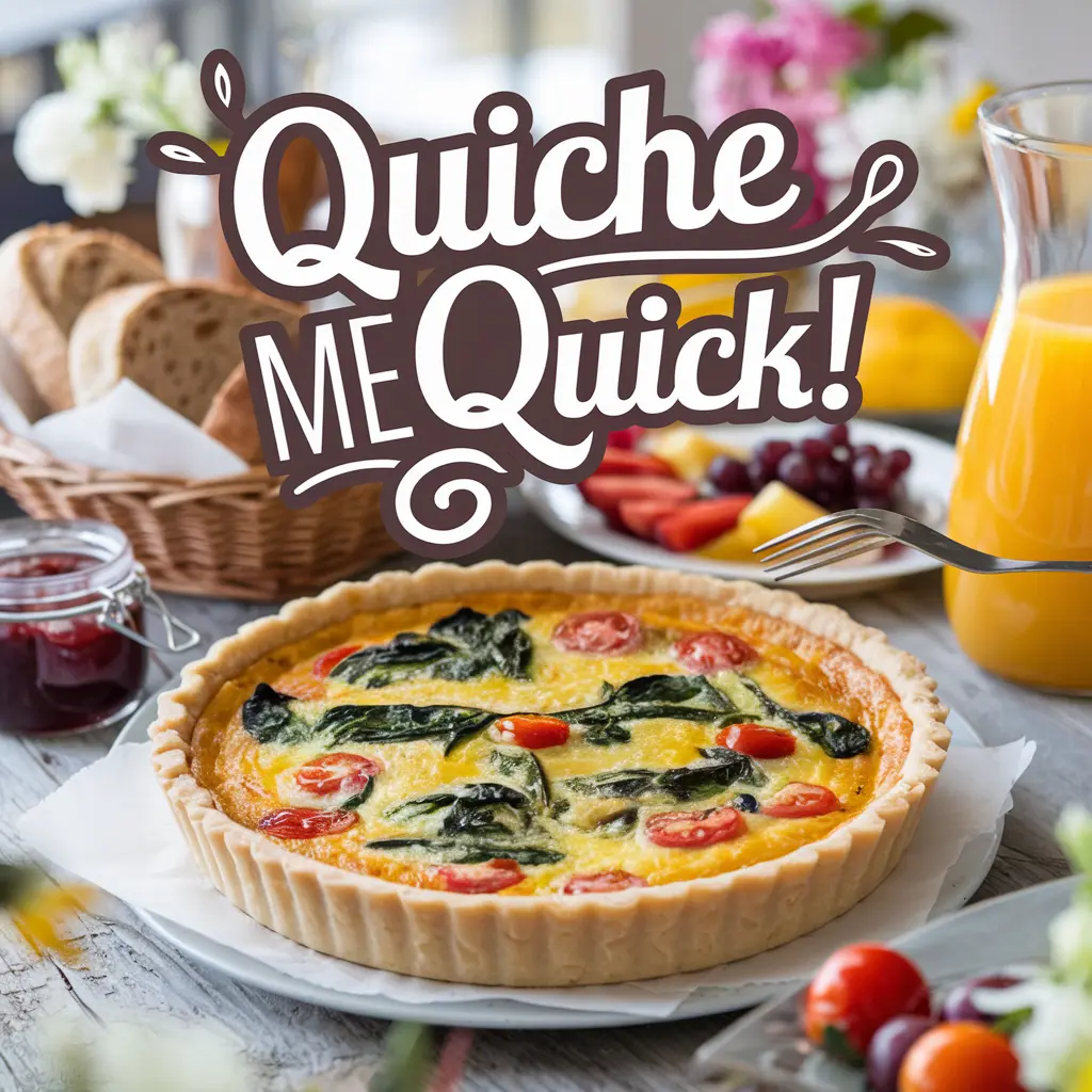 Quiche Me QuickQuiche Puns