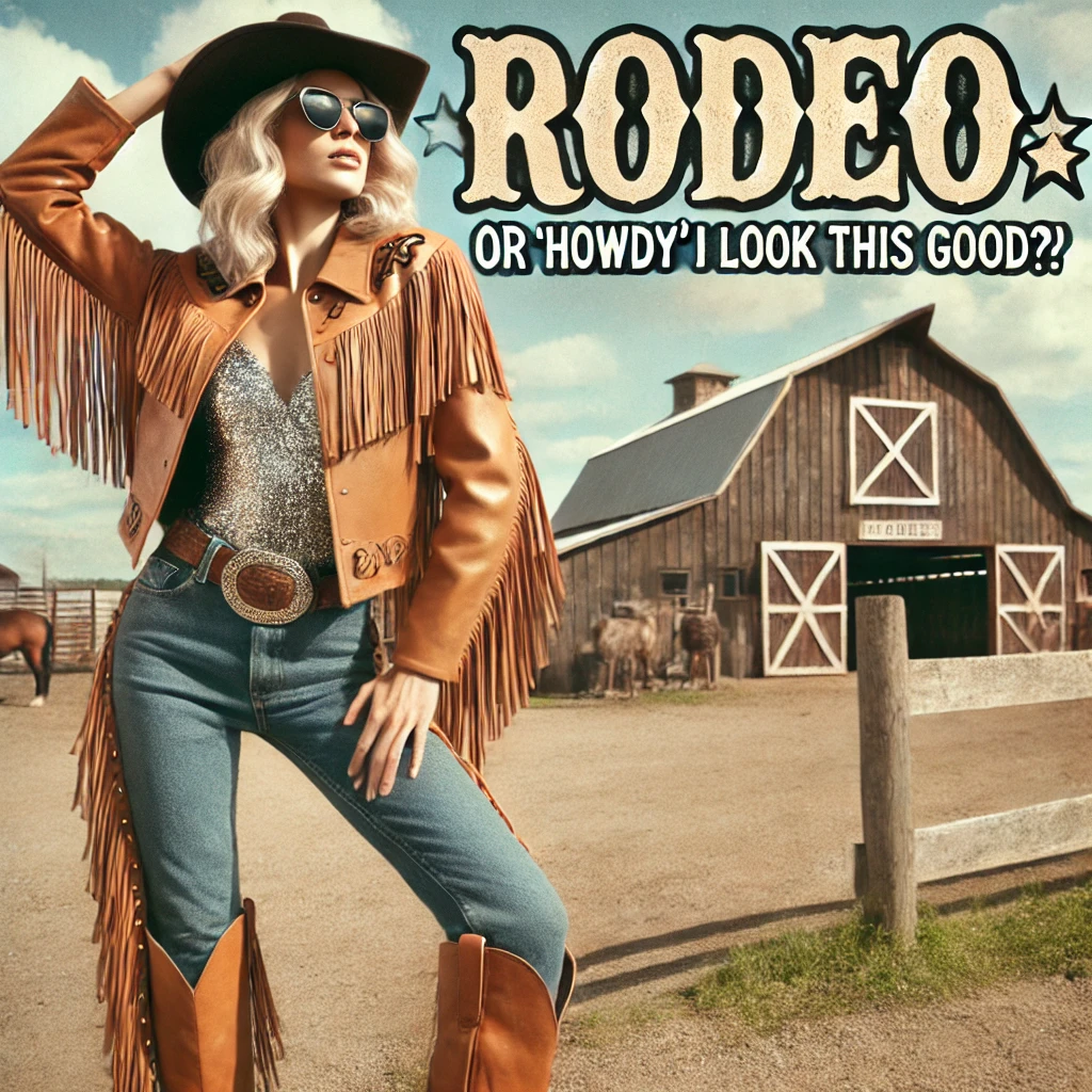 Rodeo or ‘howdy I look this good Rodeo Puns