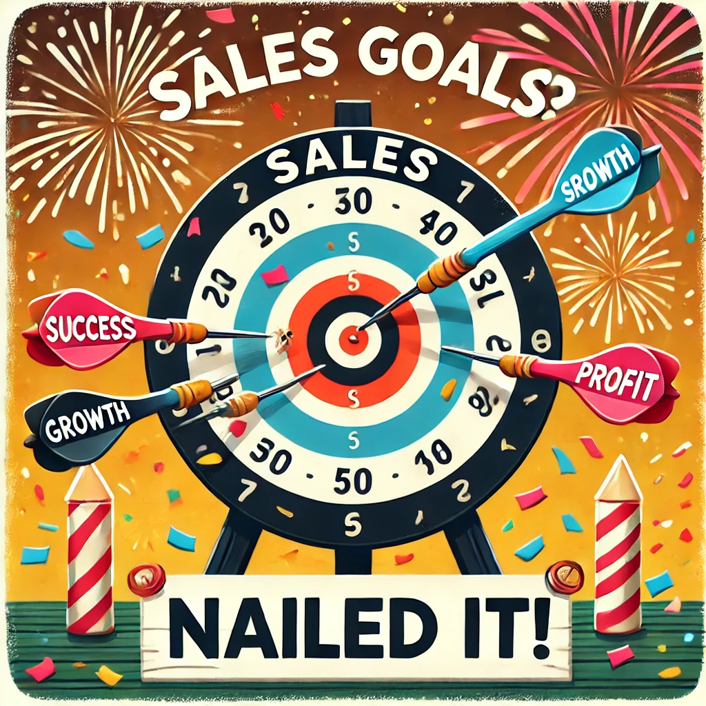 Sales Goals Nailed It Sales Puns
