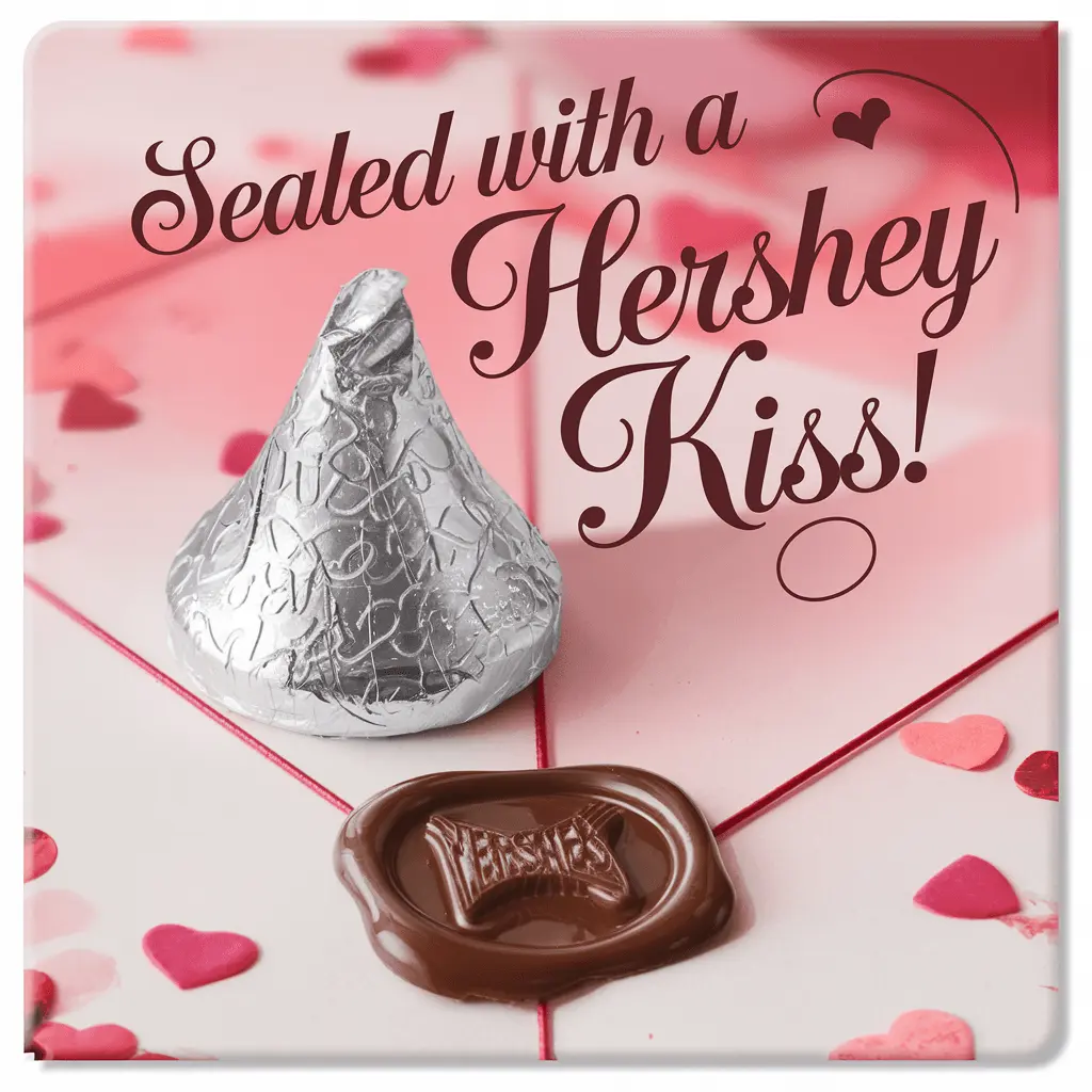 Sealed with a Hershey Kiss Hershey Kiss Puns
