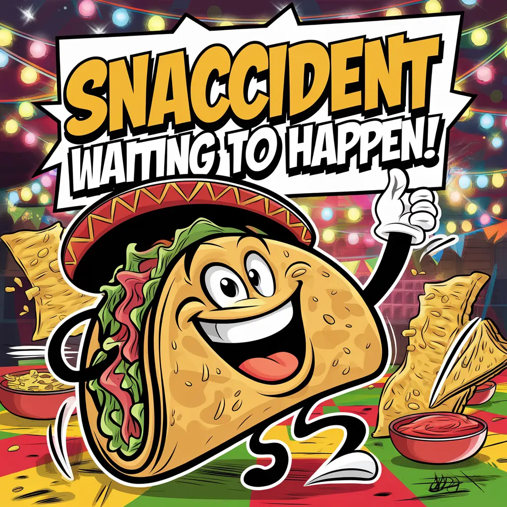Snaccident Waiting to Happen Snack Puns