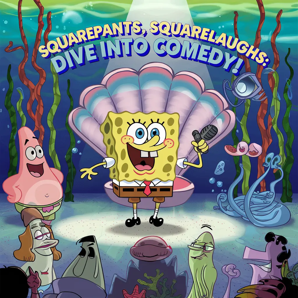 SquarePants SquareLaughs Dive into Comedy Spongebob Puns