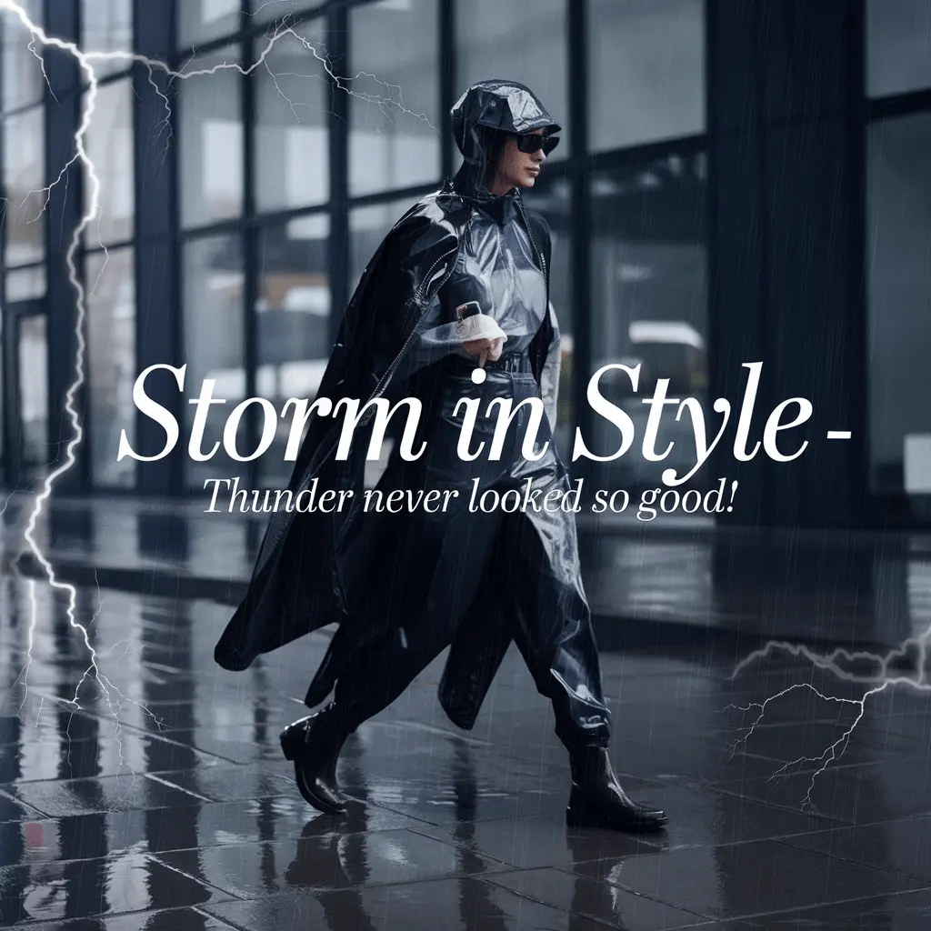 Storm in style – thunder never looked so good Storm Puns