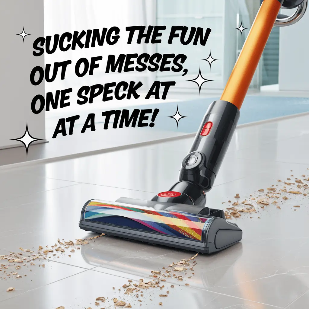 Sucking the fun out of messes one speck at a time Vacuum Puns