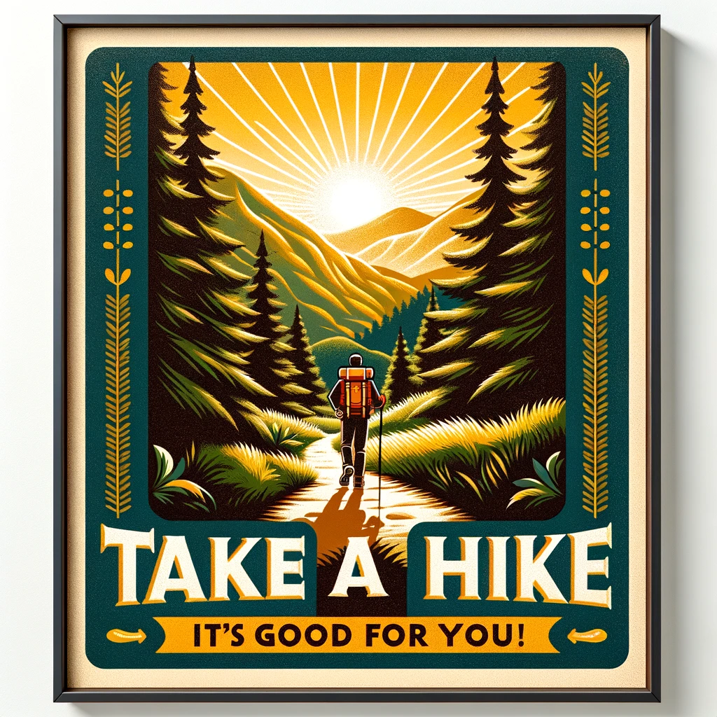 Take a hike—its good for you Hiking Puns