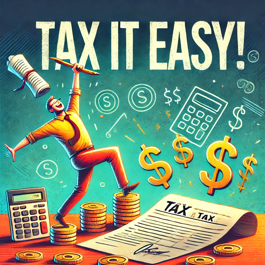 Tax it easy Tax Puns 1
