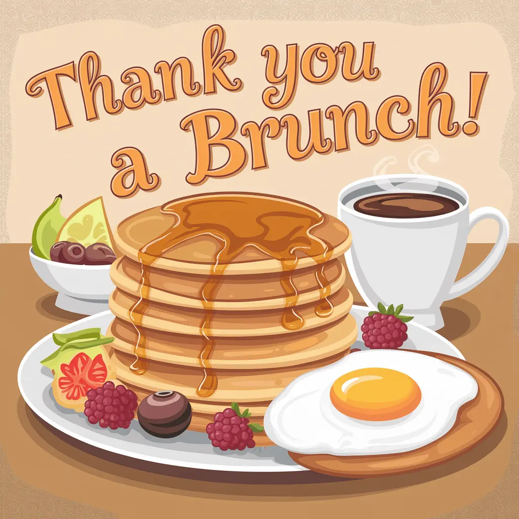 Thank you a brunch Thank you Puns