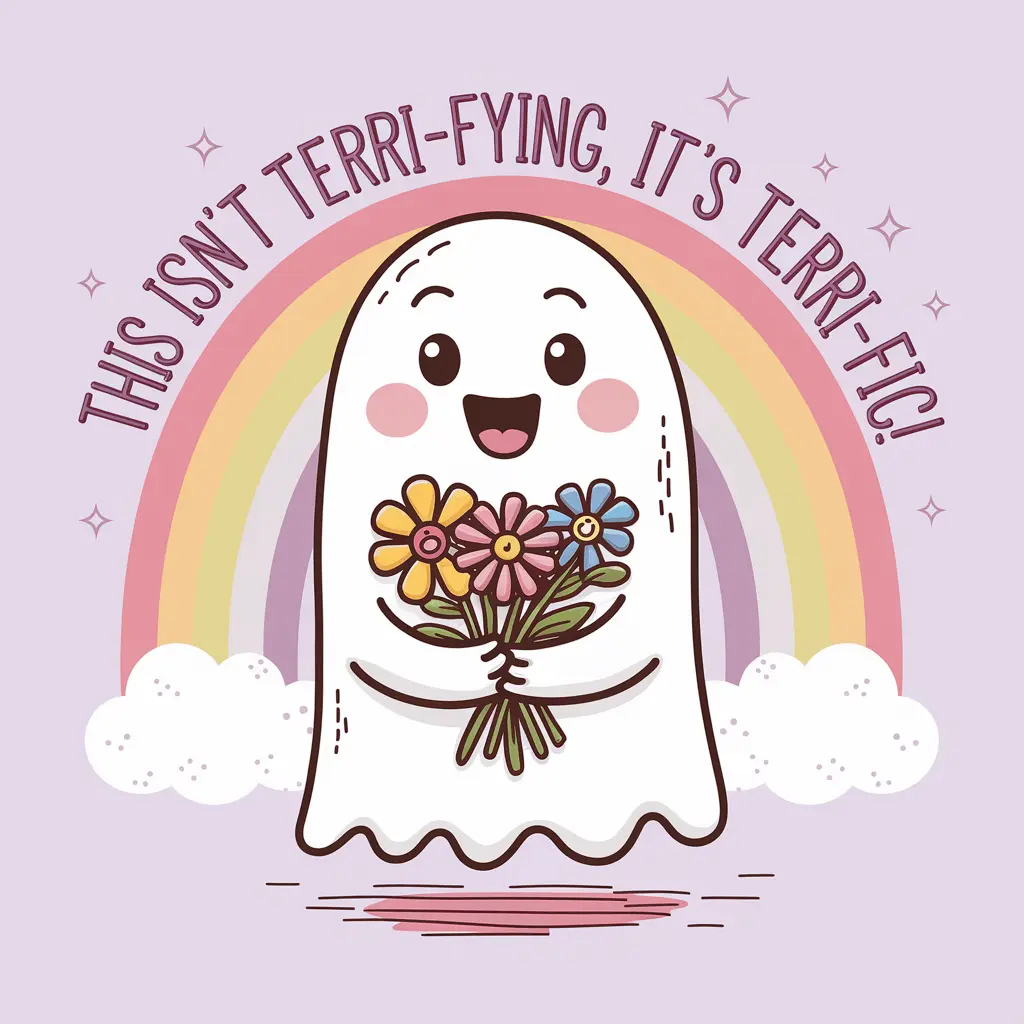 This isnt terri fying its terri fic Terrible Puns