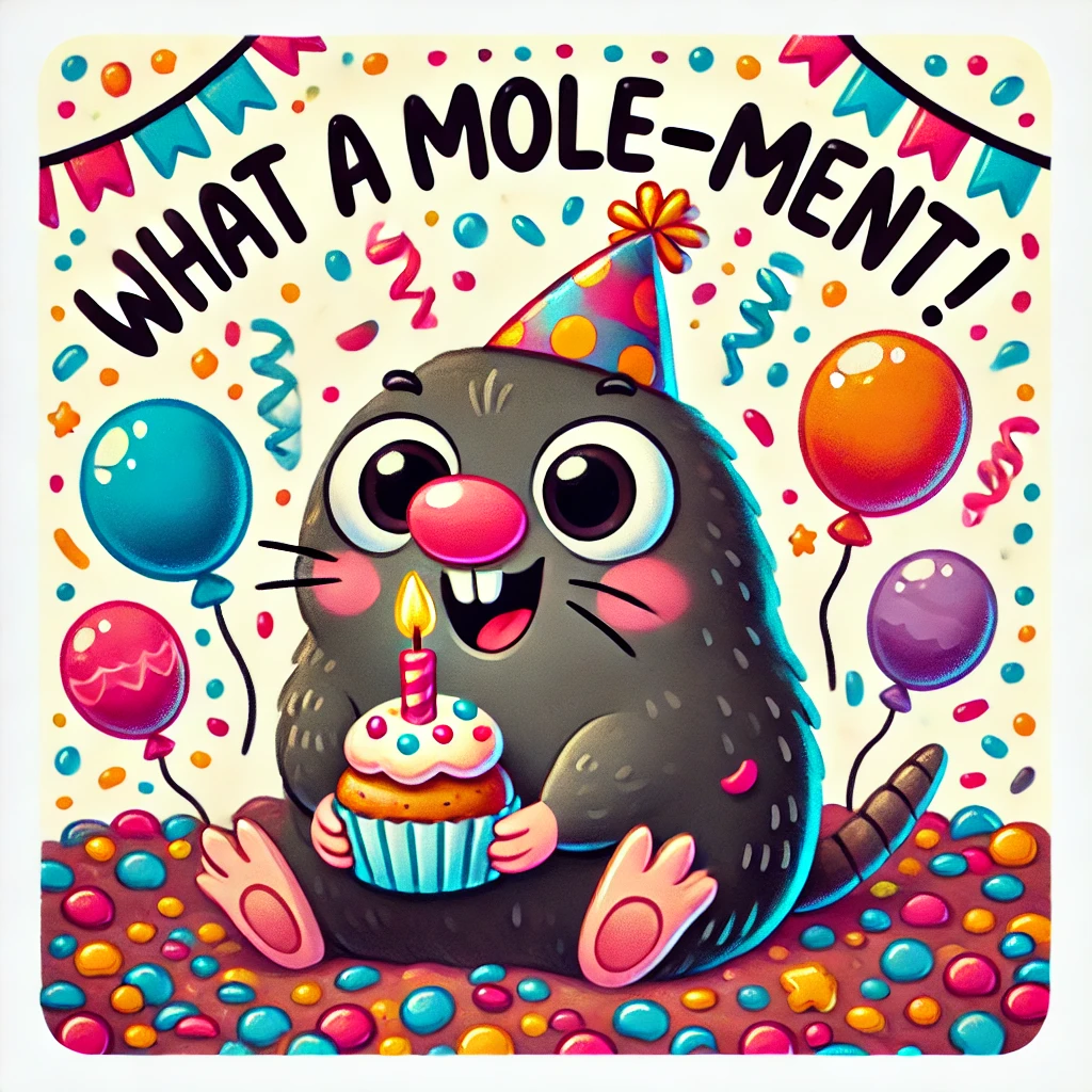 What a mole ment Mole Puns