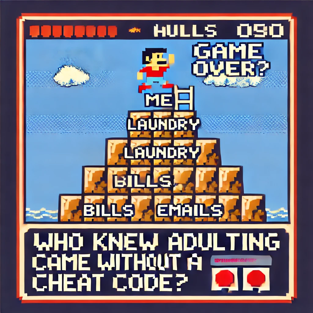 Who knew adulting came without a cheat code Adulting Puns