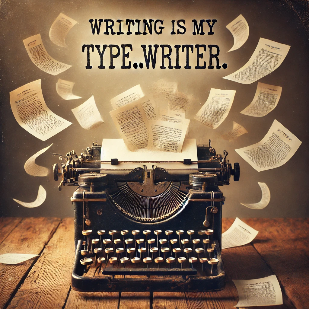 Writing is my type.writer. Writing Puns