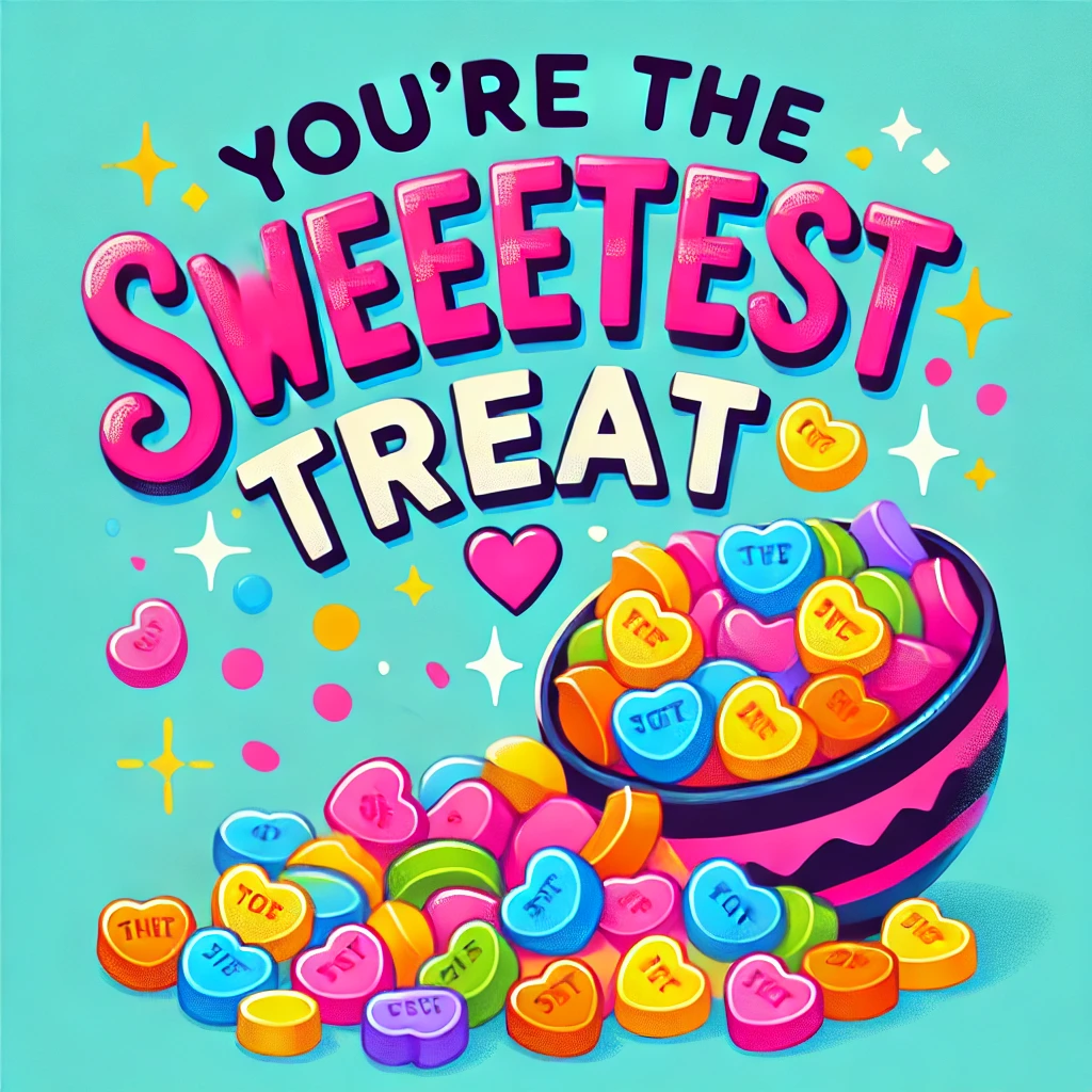 Youre the sweetest treat ❤️ Sweet Puns