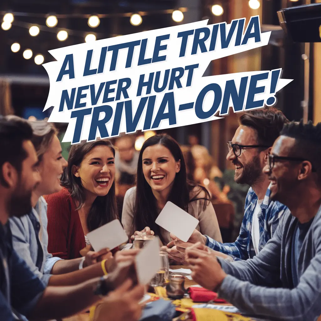 A little trivia never hurt trivia one Trivia Puns
