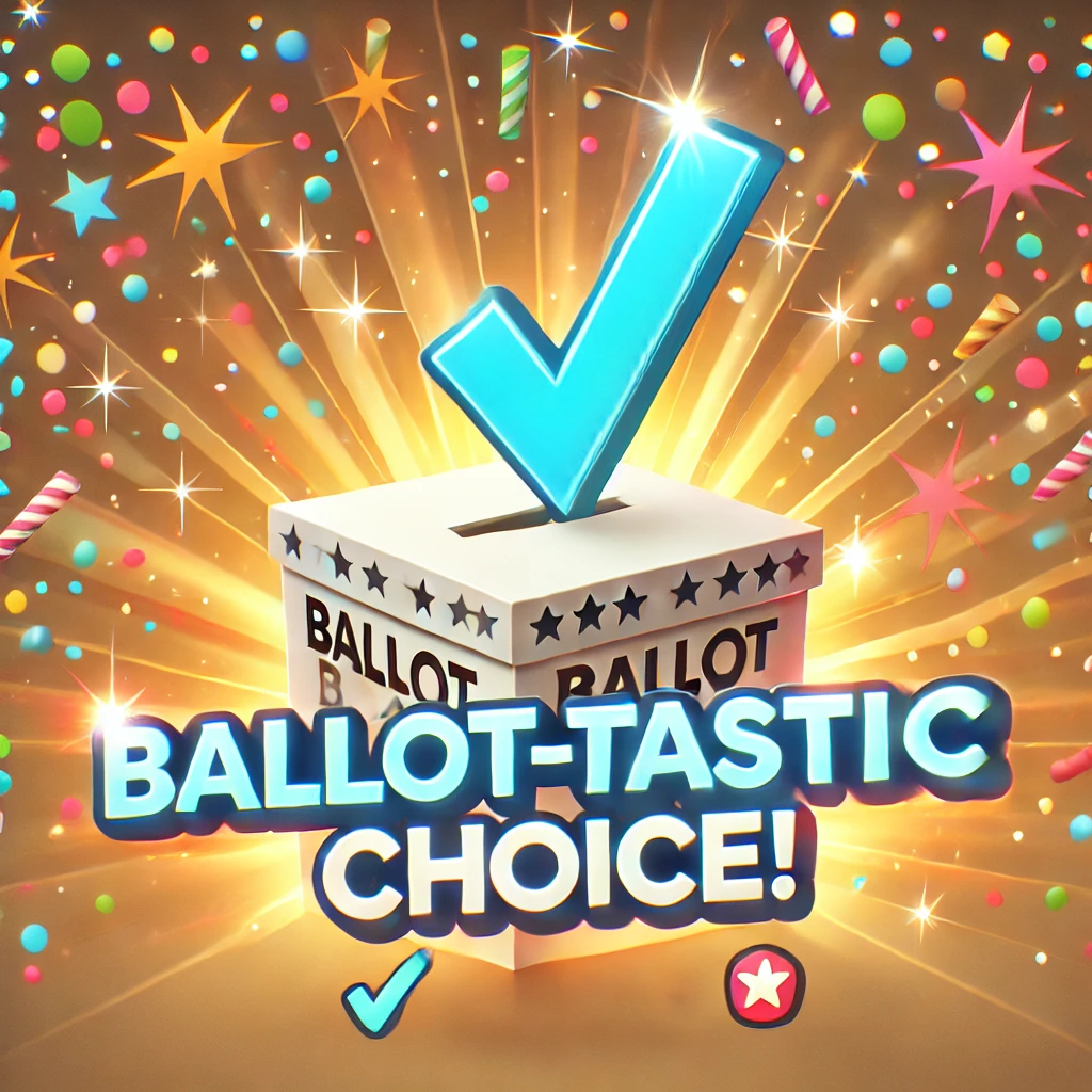 Ballot tastic Choice Voting Puns