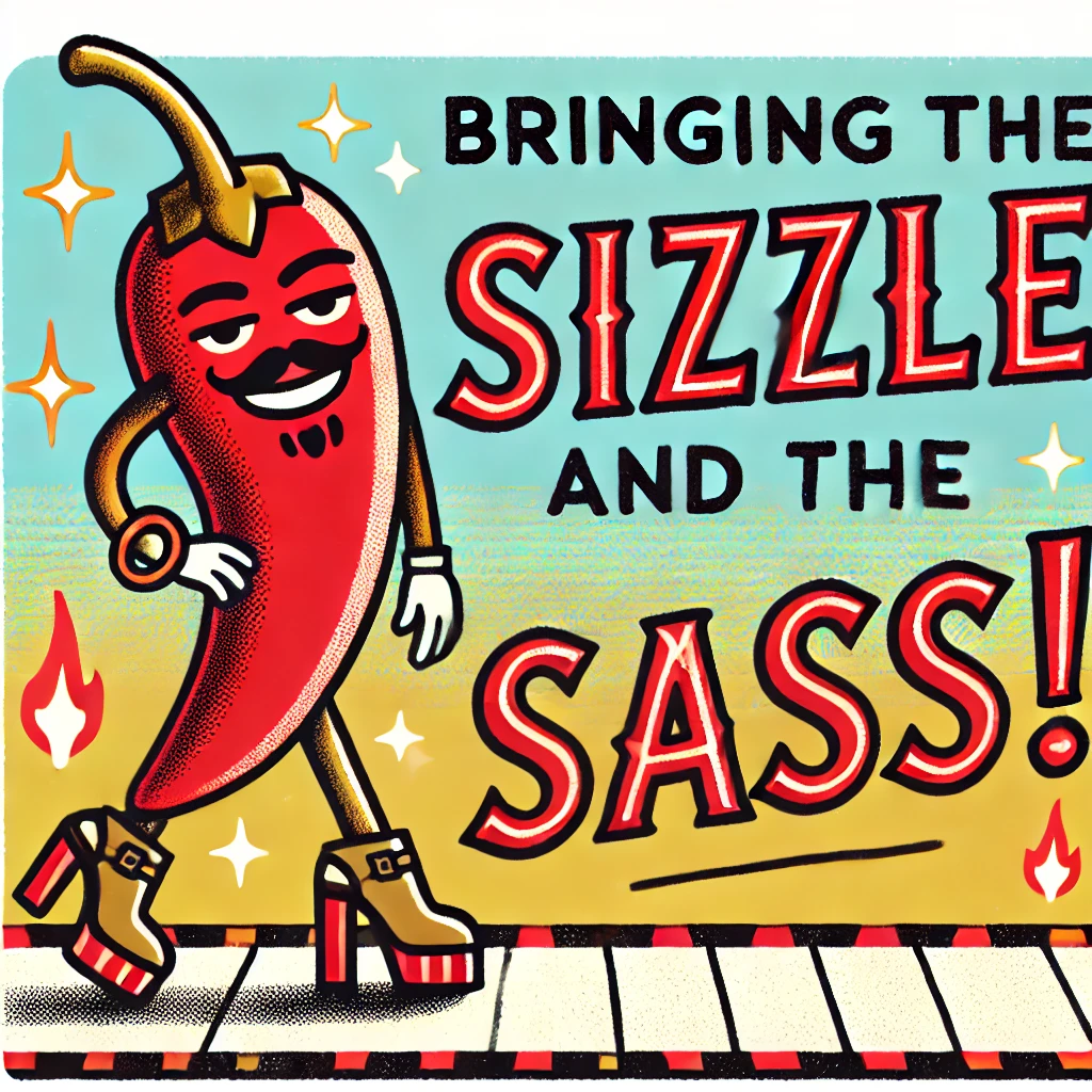 Bringing the sizzle and the sass Spicy Puns