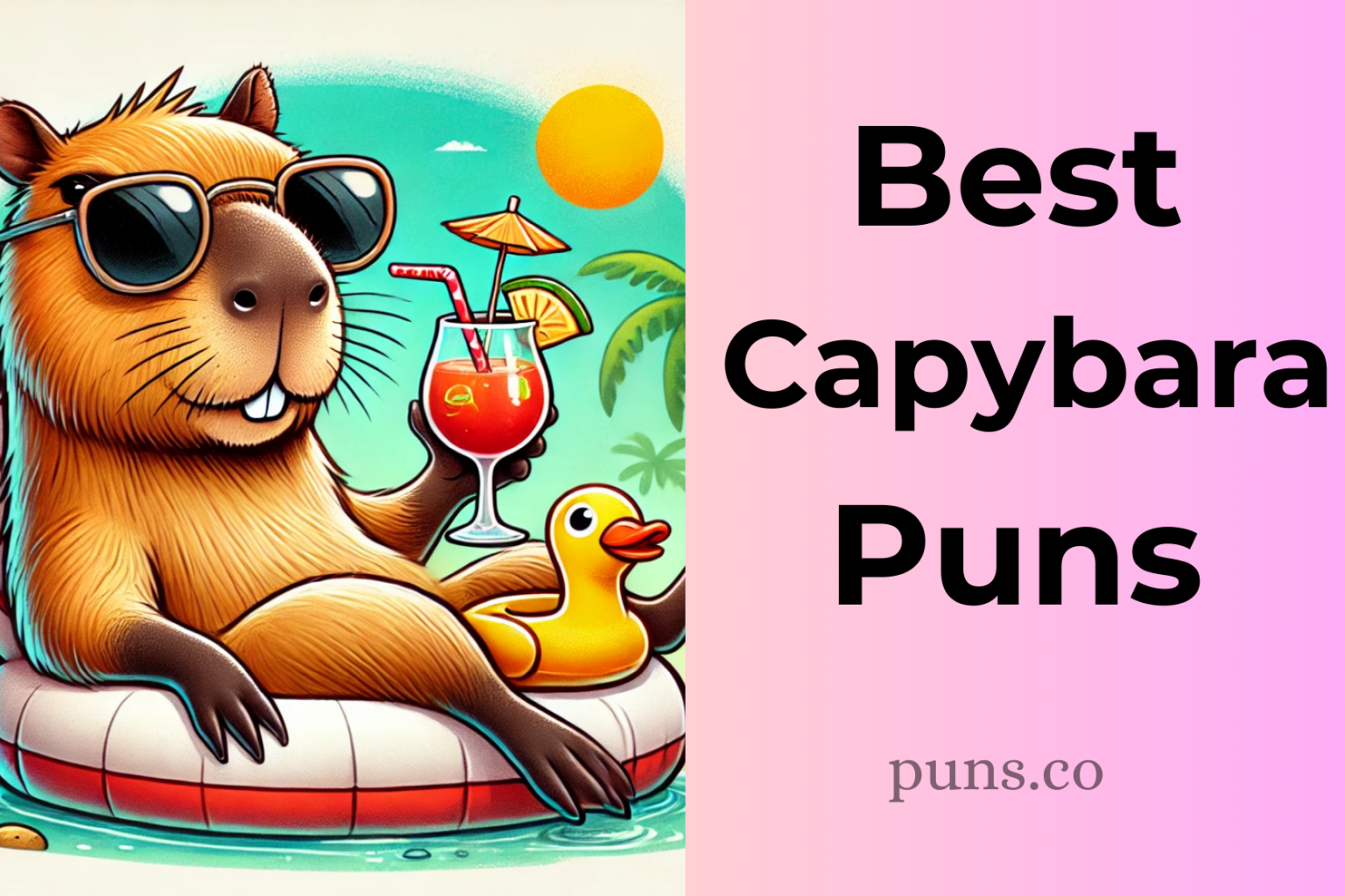 80 Capybara Puns That Are Pawsitively Hilarious 80-capybara-puns-that-are-pawsitively-hilarious