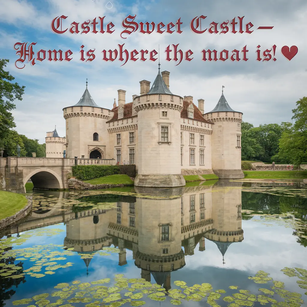 Castle sweet castle—home is where the moat is Medieval Puns