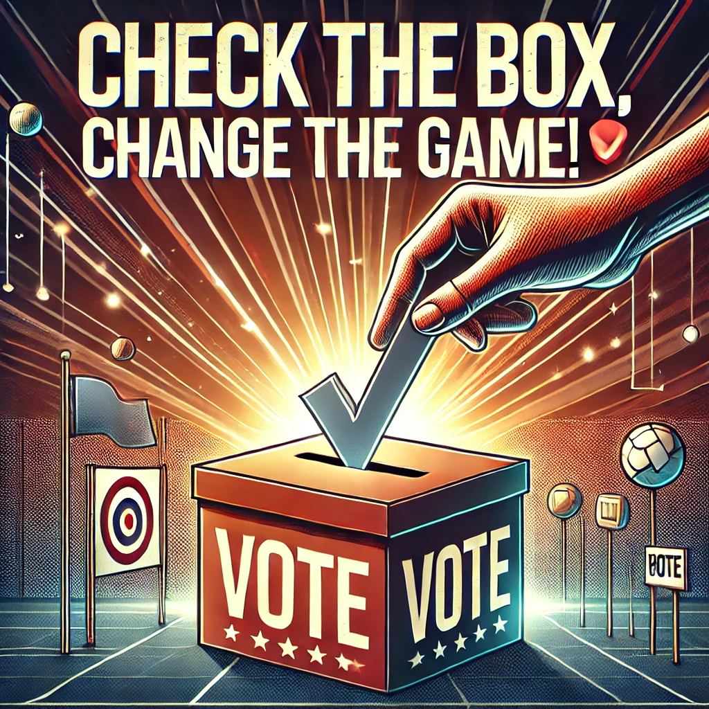 Check the Box Change the Game Voting Puns