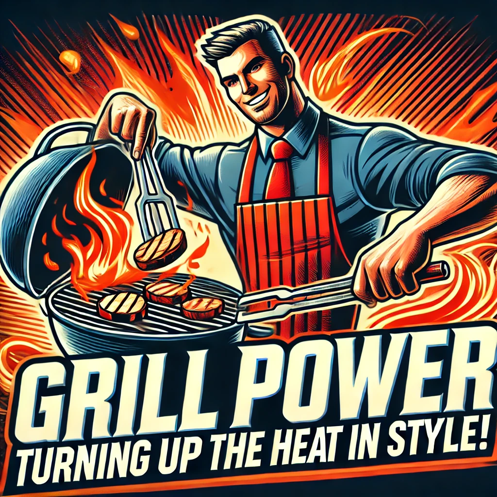 Grill power Turning up the heat in style Grill puns