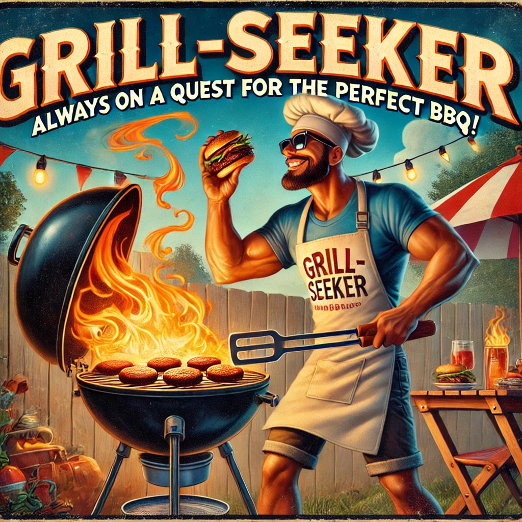 Grill seeker Always on a quest for the perfect BBQ Grill puns
