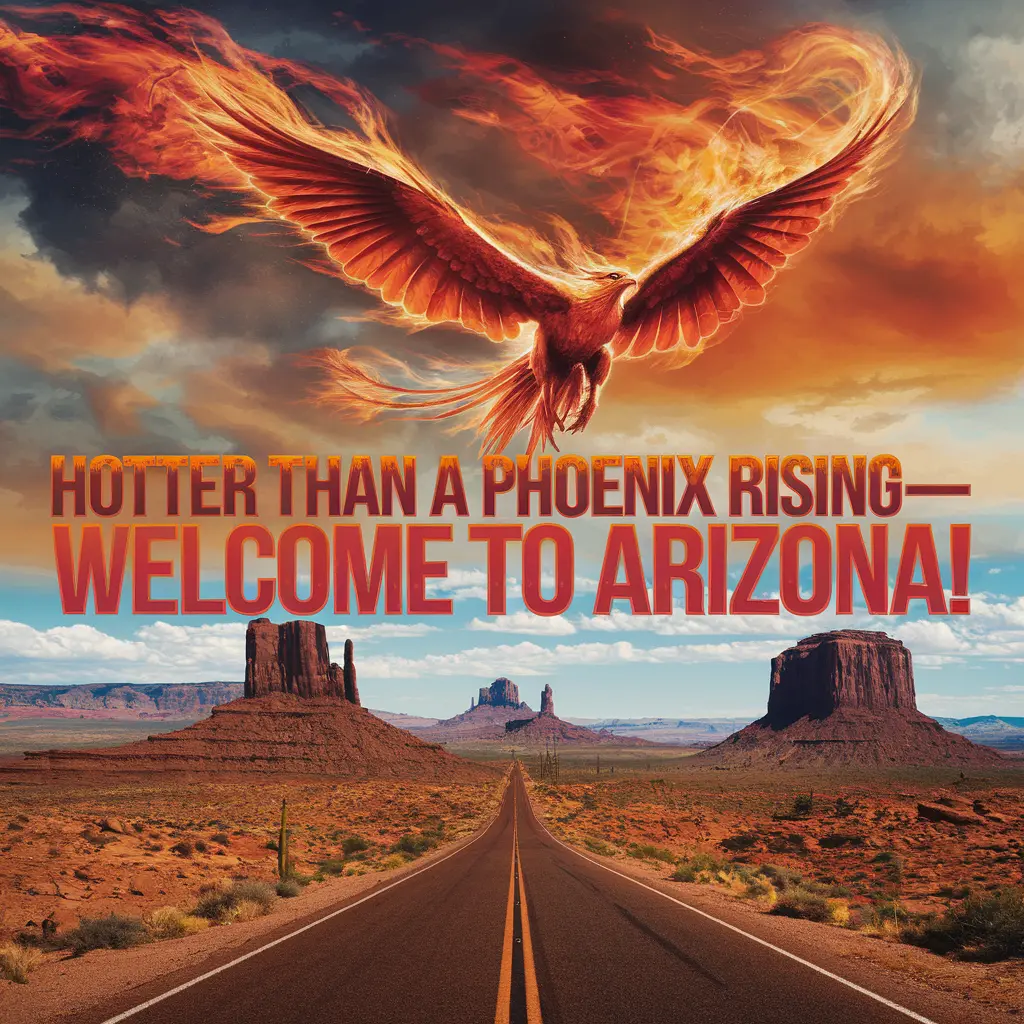 Hotter than a Phoenix rising—welcome to Arizona Arizona Puns