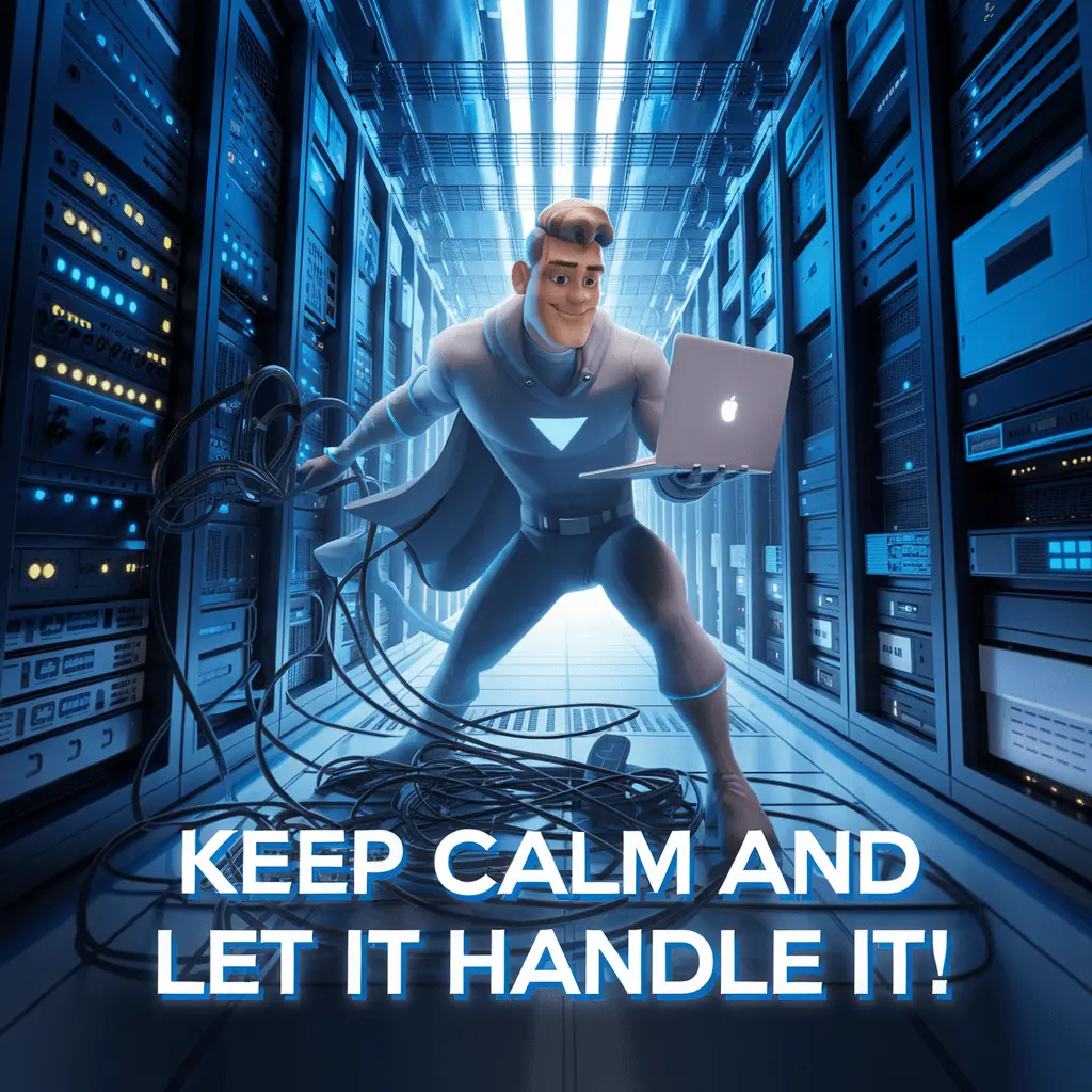 Keep Calm and Let IT Handle It IT Puns