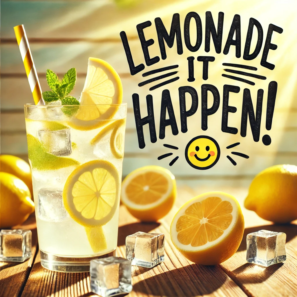 Lemonade it happen Lemonade puns