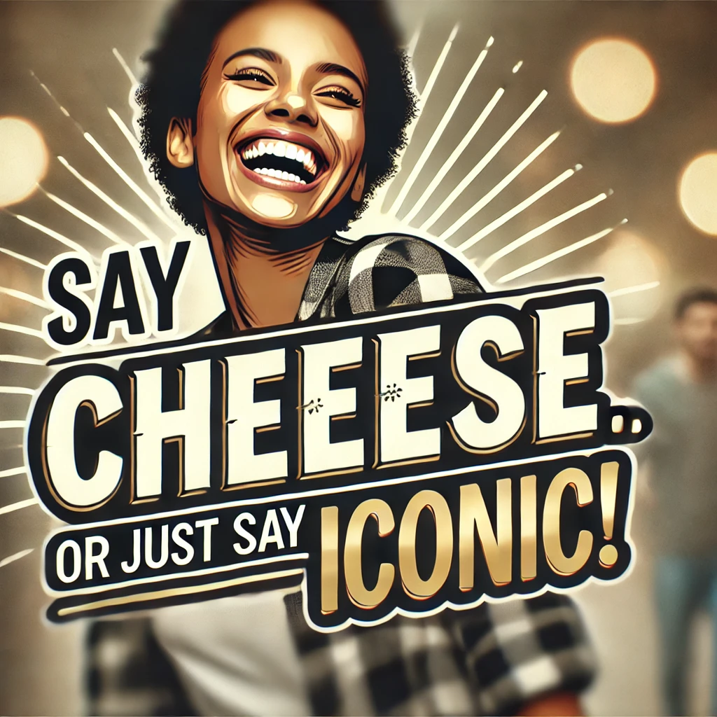 Say cheese… or just say iconic Picture Puns