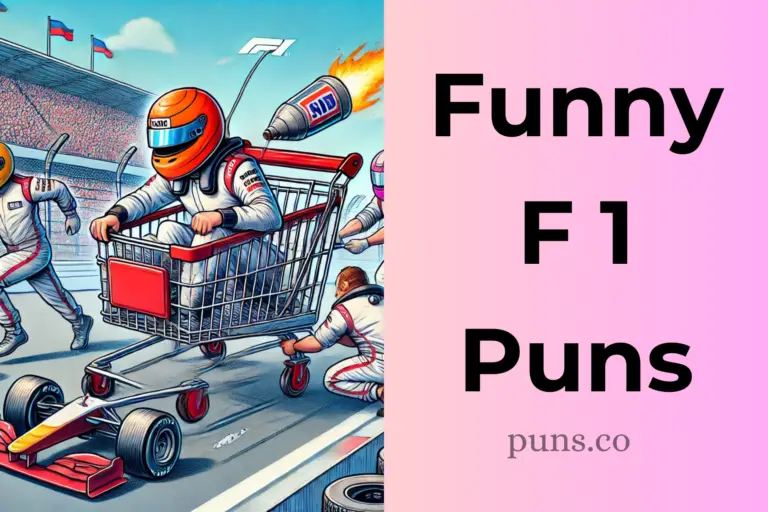 75 F1 Puns That Turbocharge Your Humor!