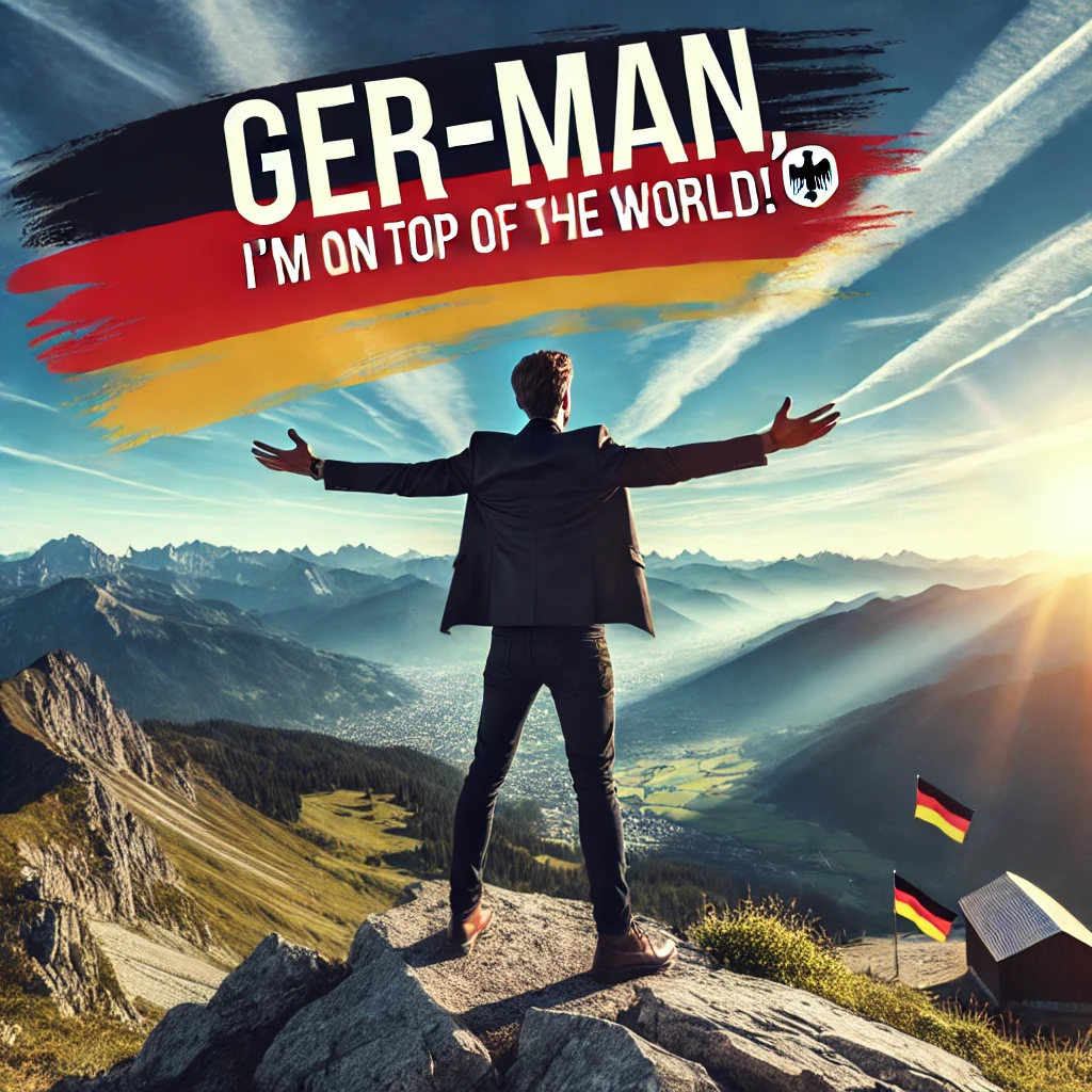 Ger man Im on top of the world German Puns