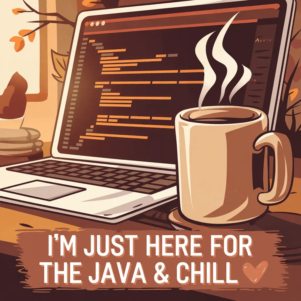 Im just here for the Java chill Programming Puns