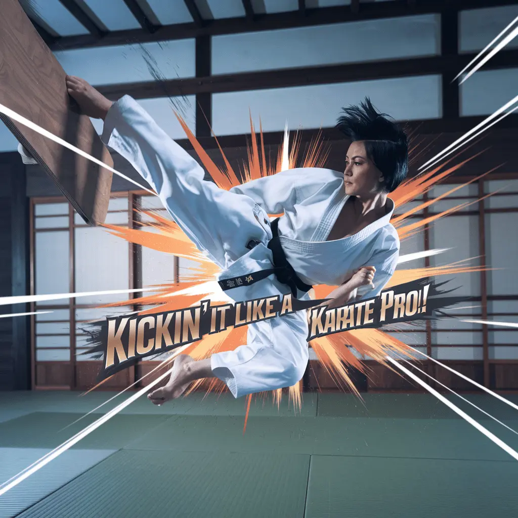 Kickin it like a karate pro Karate Puns