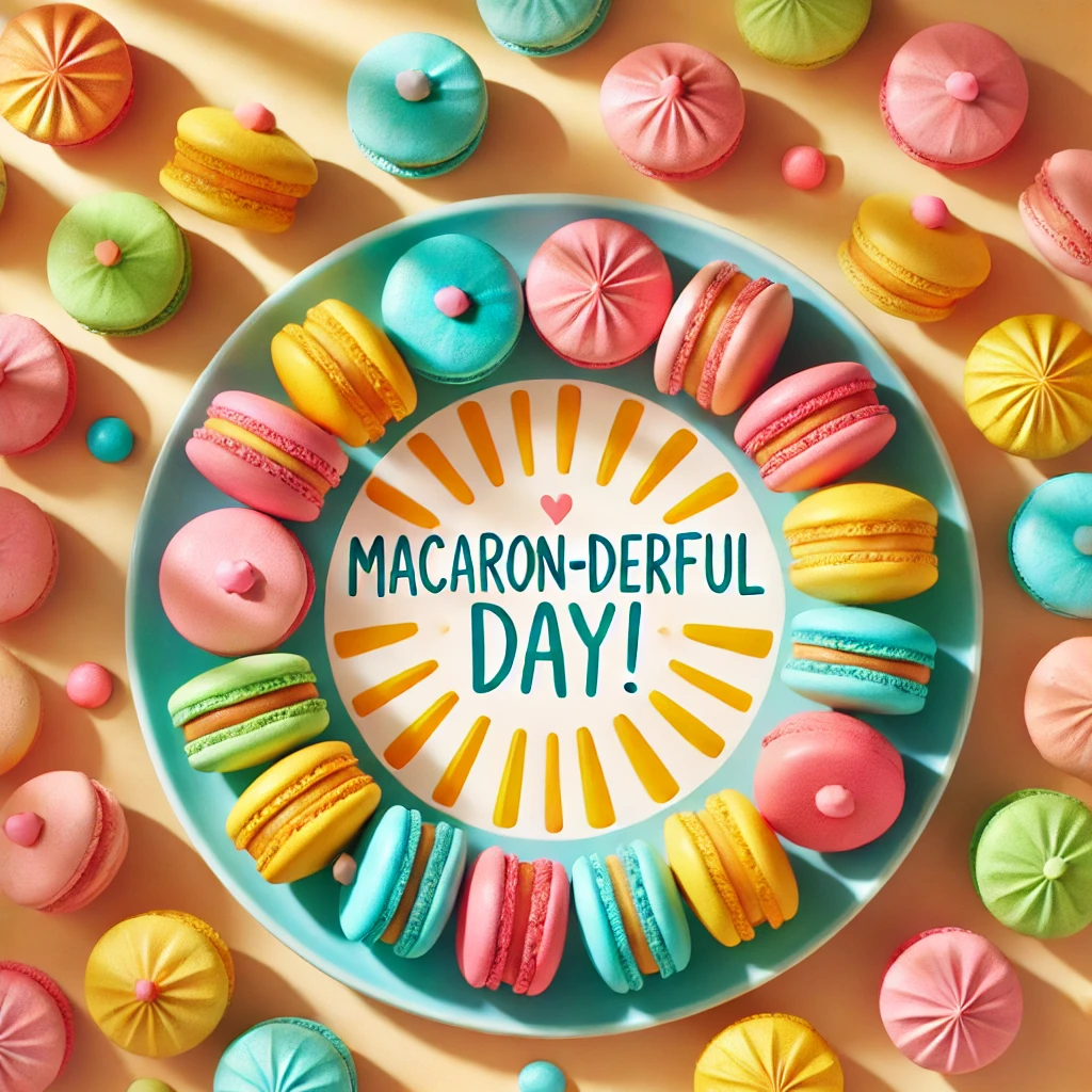Macaron derful day Macaron Puns