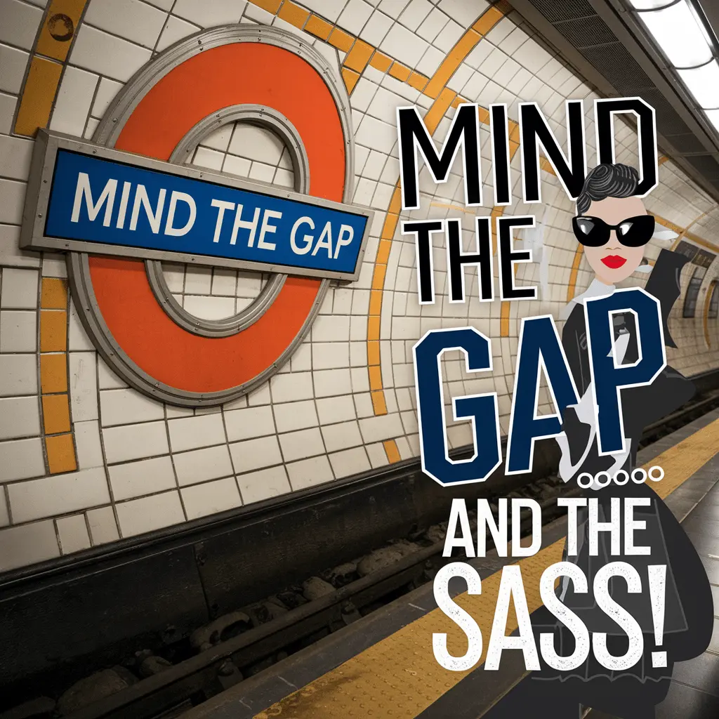 Mind the gap… and the sass London Puns