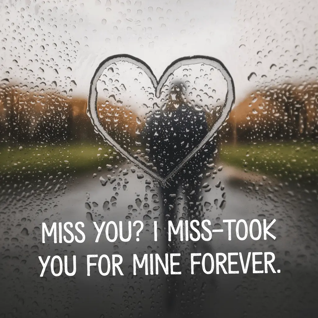 Miss You I Miss took You for Mine Forever. Miss you Puns