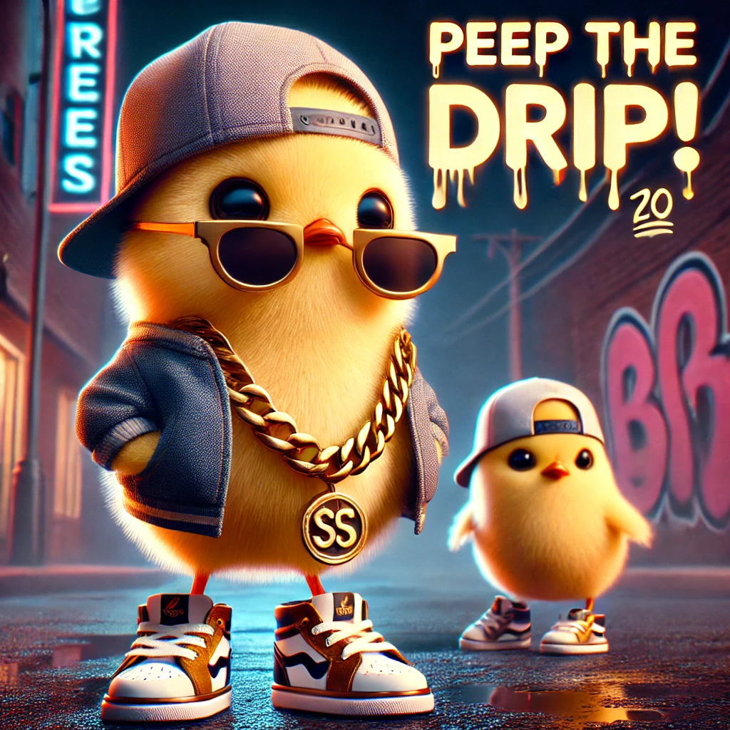 Peep the drip Peep Puns