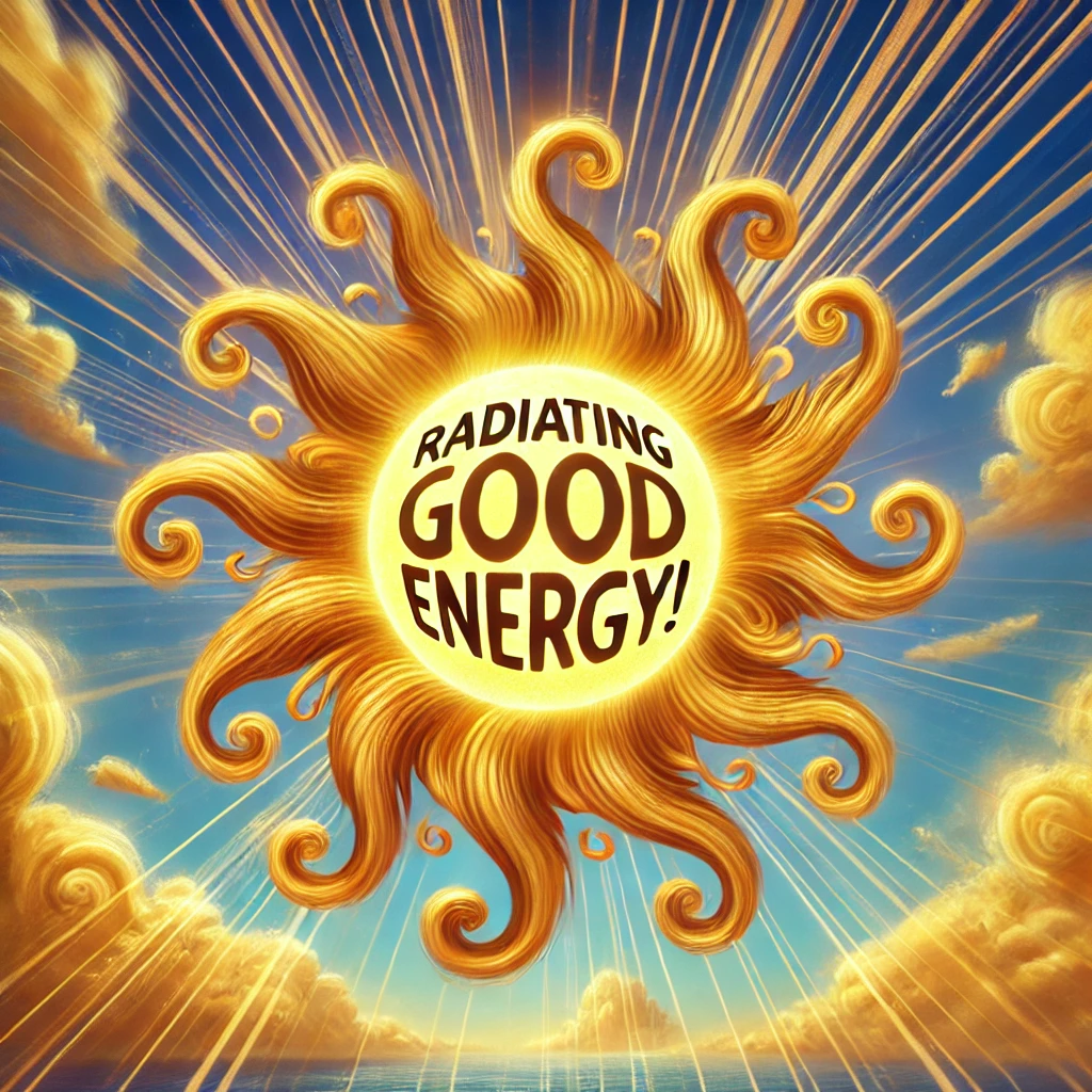 Radiating good energy Energy Puns