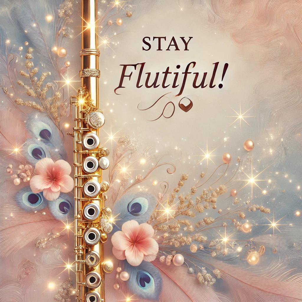 Stay flutiful Flute Puns