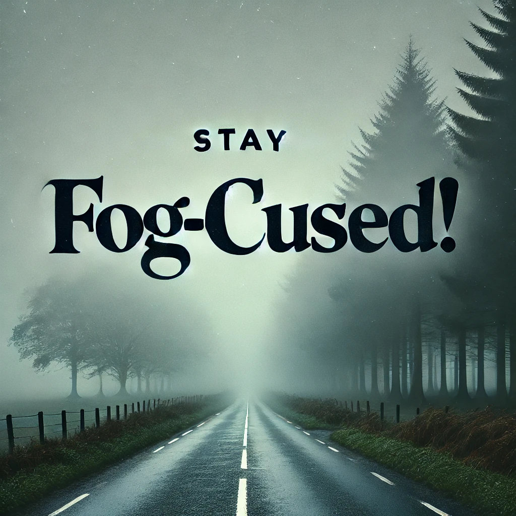 Stay fog cused Fog Puns