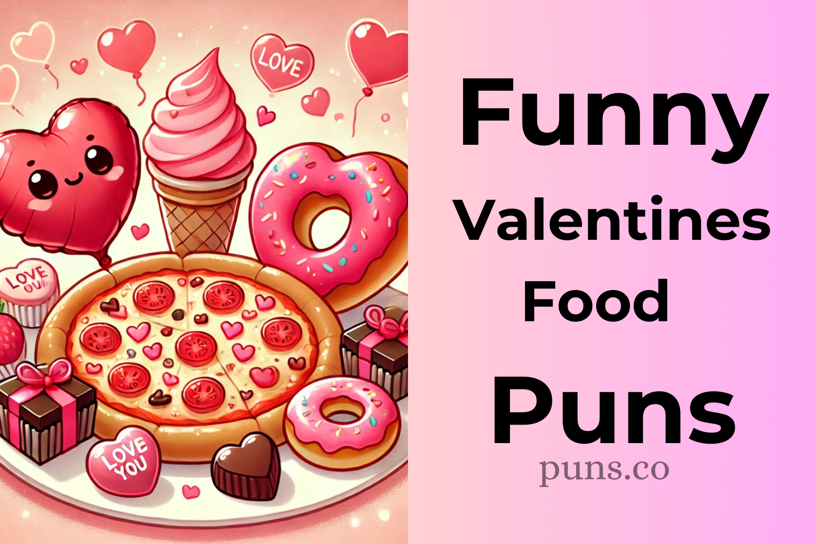 Valentines Food Puns