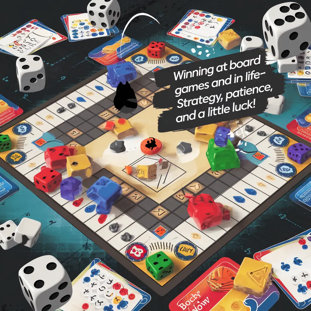 Winning at board games and in life—strategy patience and a little luck Board Game Puns