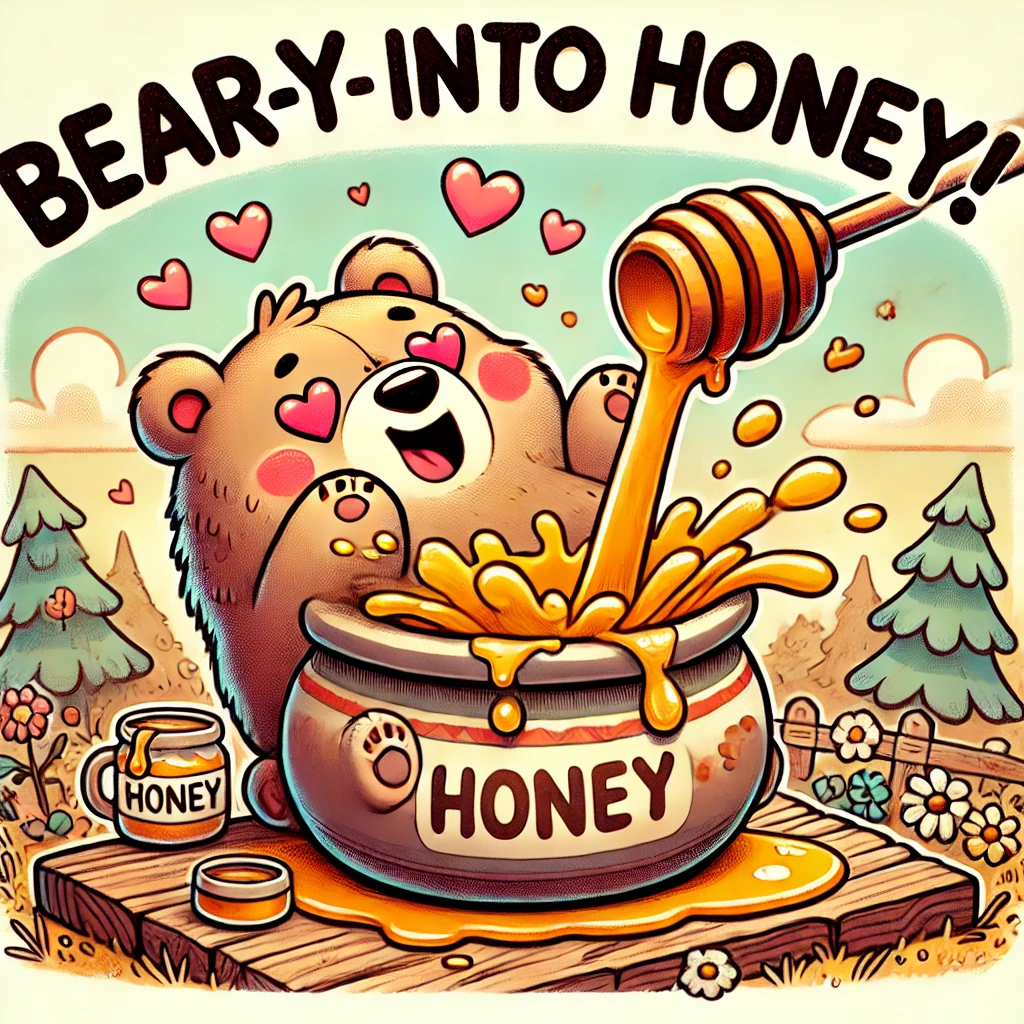 Bear y into honey Honey Puns