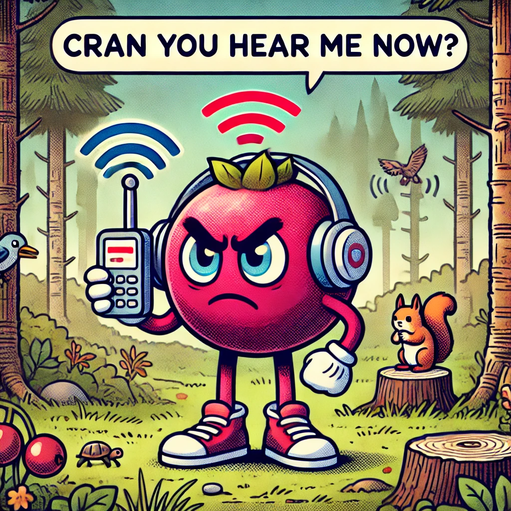 Cran You Hear Me Now Cranberry Puns