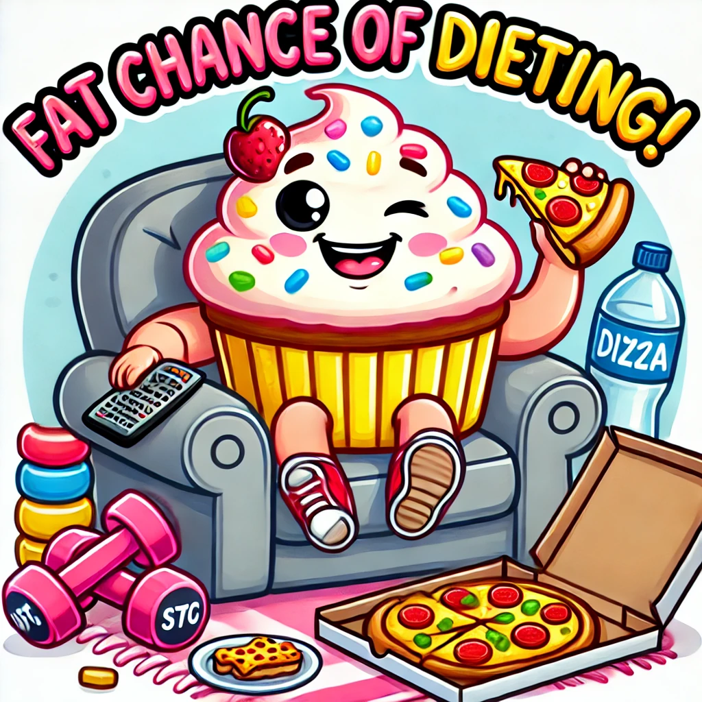 Fat Chance of Dieting Fat Puns