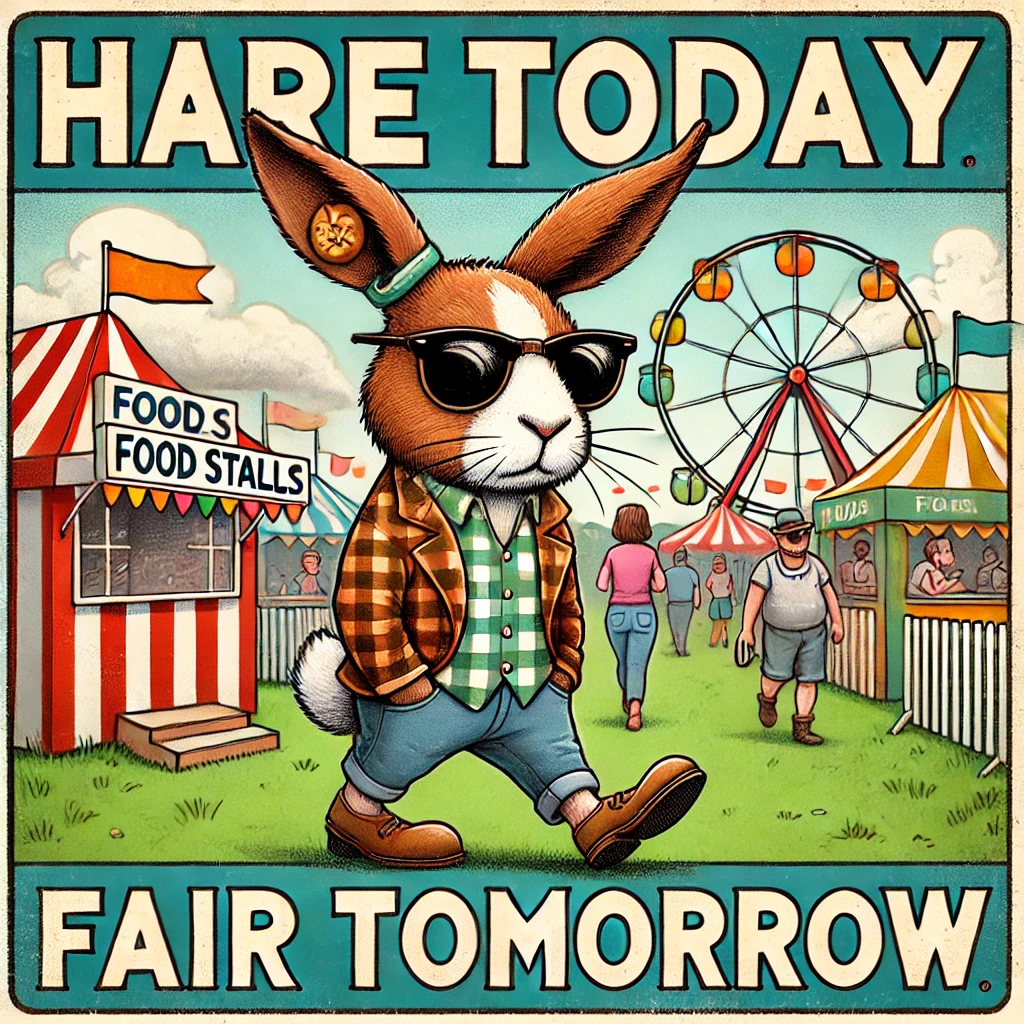 Hare today fair tomorrow. Fair Puns