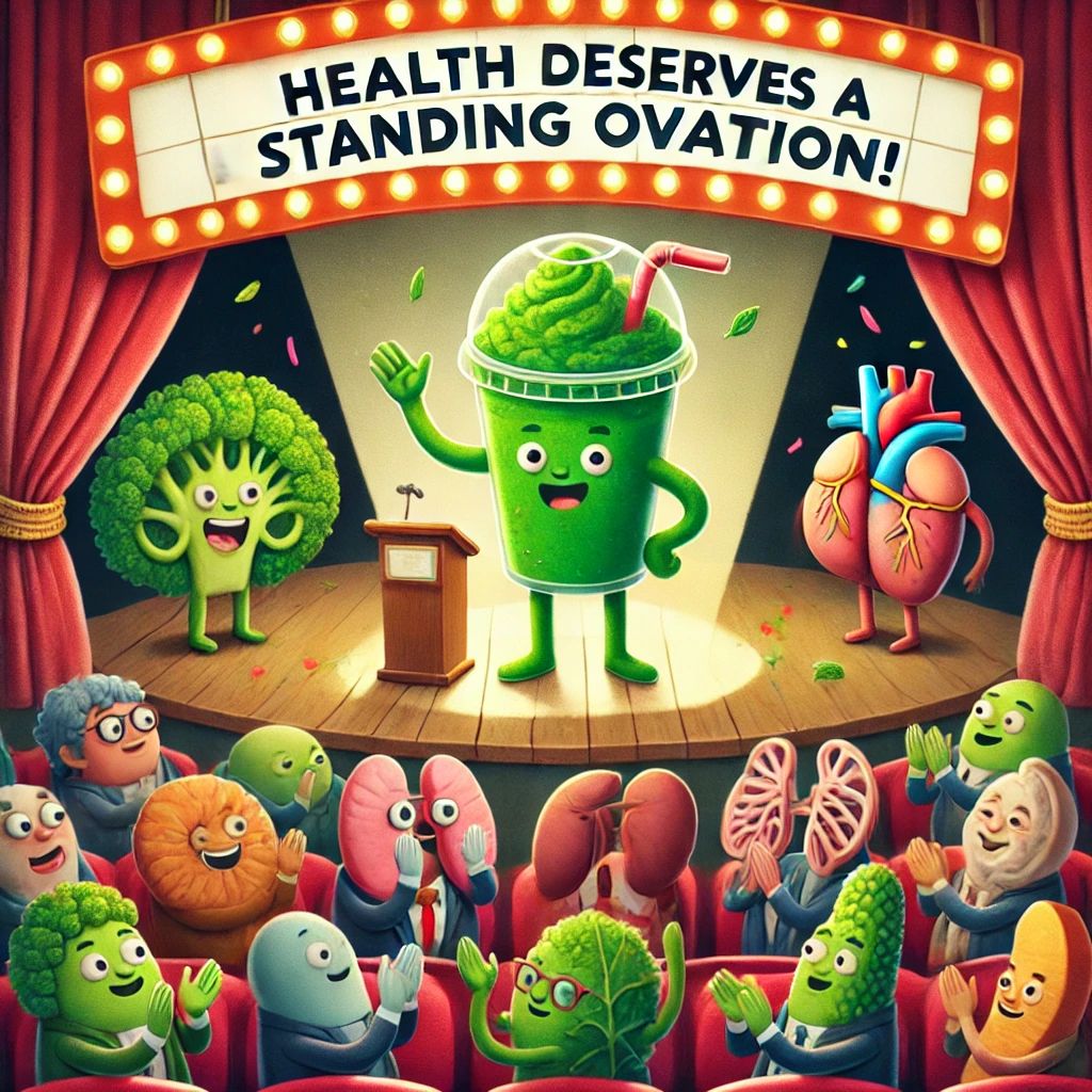 Health Deserves a Standing Ovation Health Puns