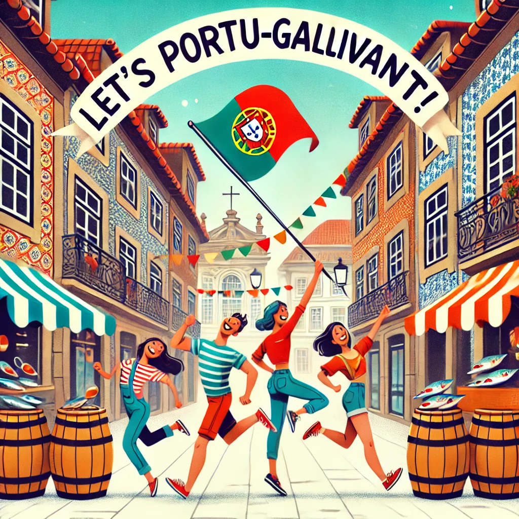 Lets Portu gallivant Portugal Puns