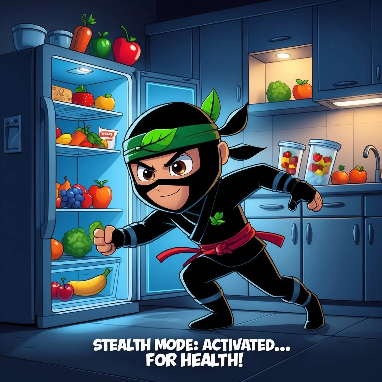Stealth Mode Activated. for Health Health Puns