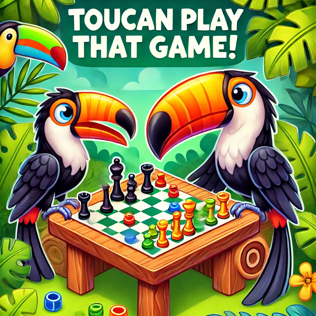 Toucan play that game Toucan Puns